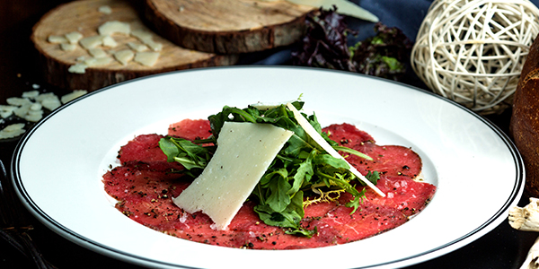 Carpaccio van rundertournedos