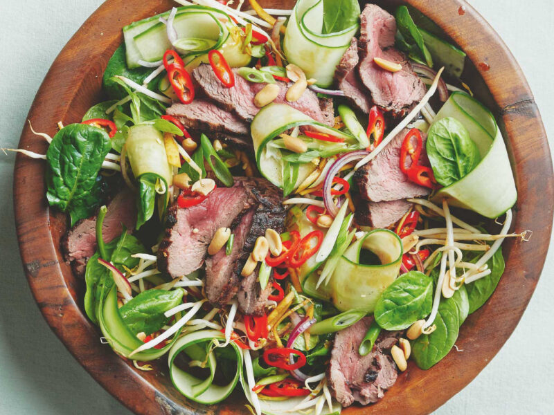 Fusion beefsalade