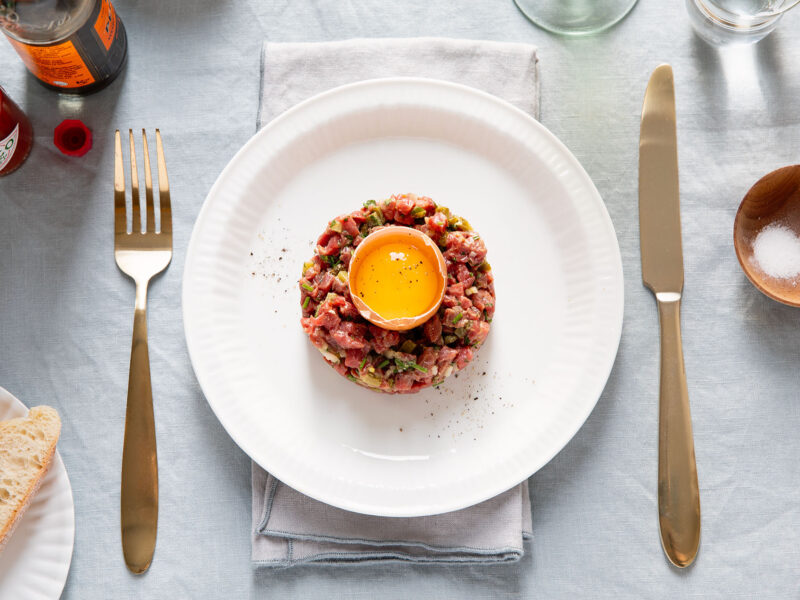 Steak tartare van Iers rundvlees